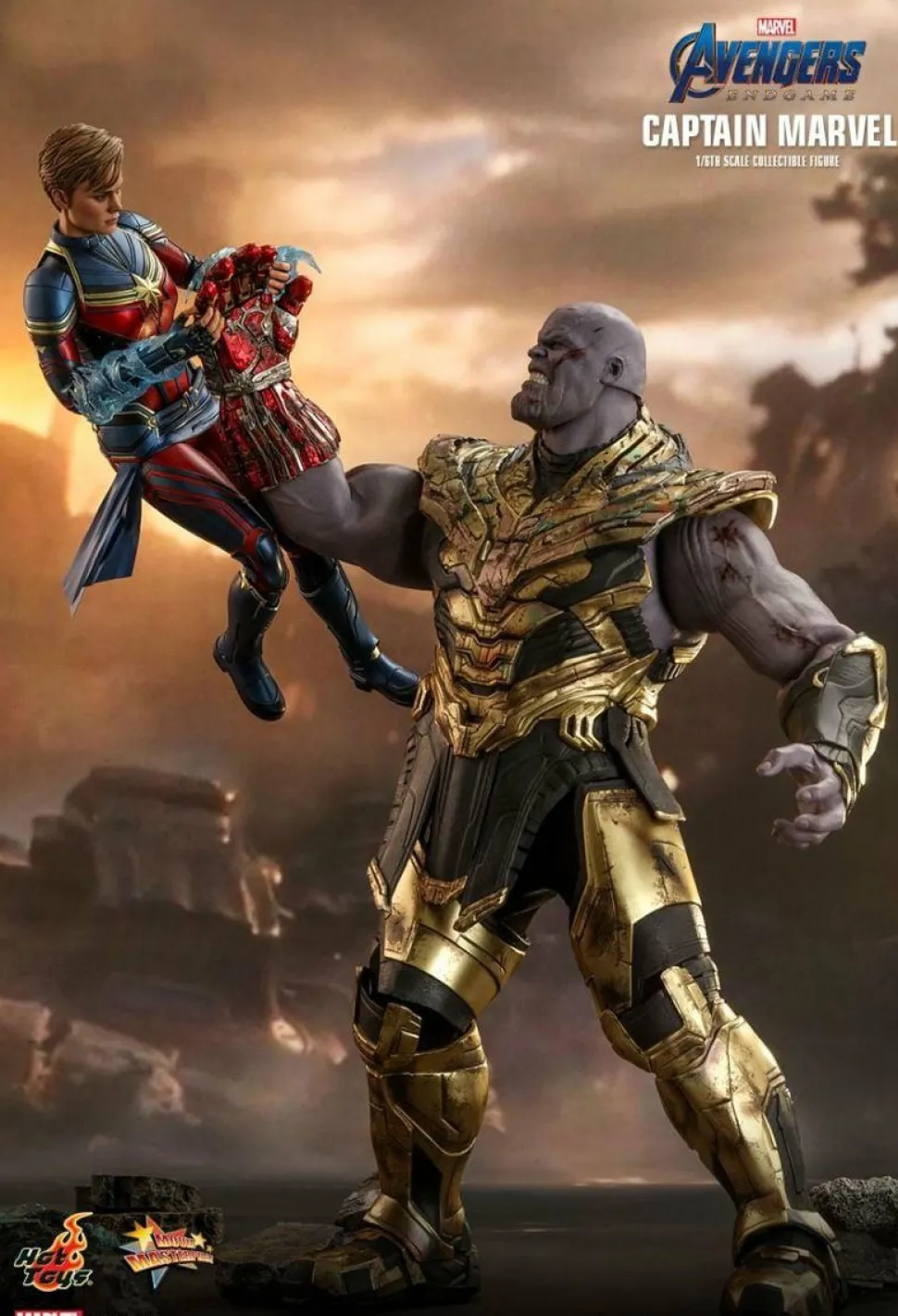 Avengers 4: Endgame - Captain Marvel 1/6th Scale Hot Toys Action Figure (Int Sales Only)
