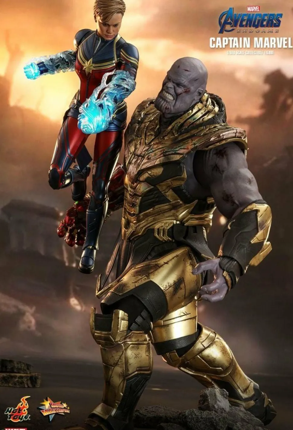 Avengers 4: Endgame - Captain Marvel 1/6th Scale Hot Toys Action Figure (Int Sales Only)