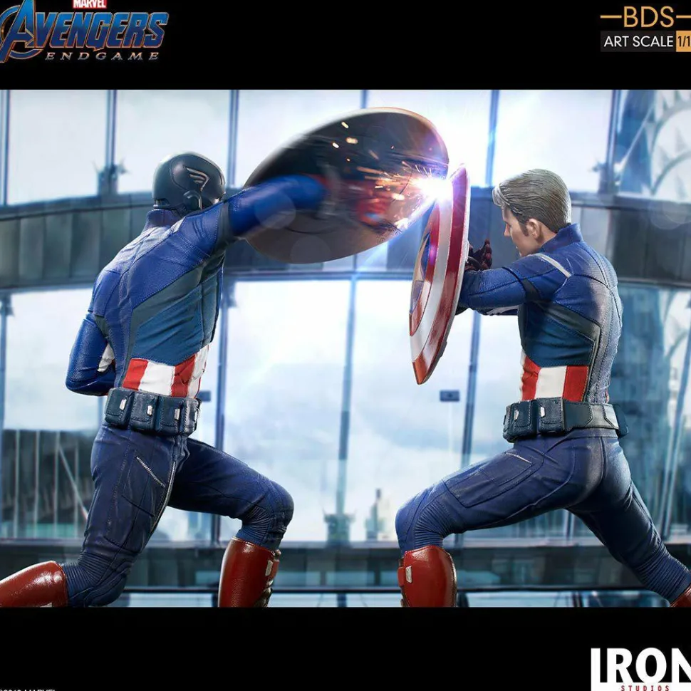 Avengers 4: Endgame - Captain America 2023 1/10th Scale Statue