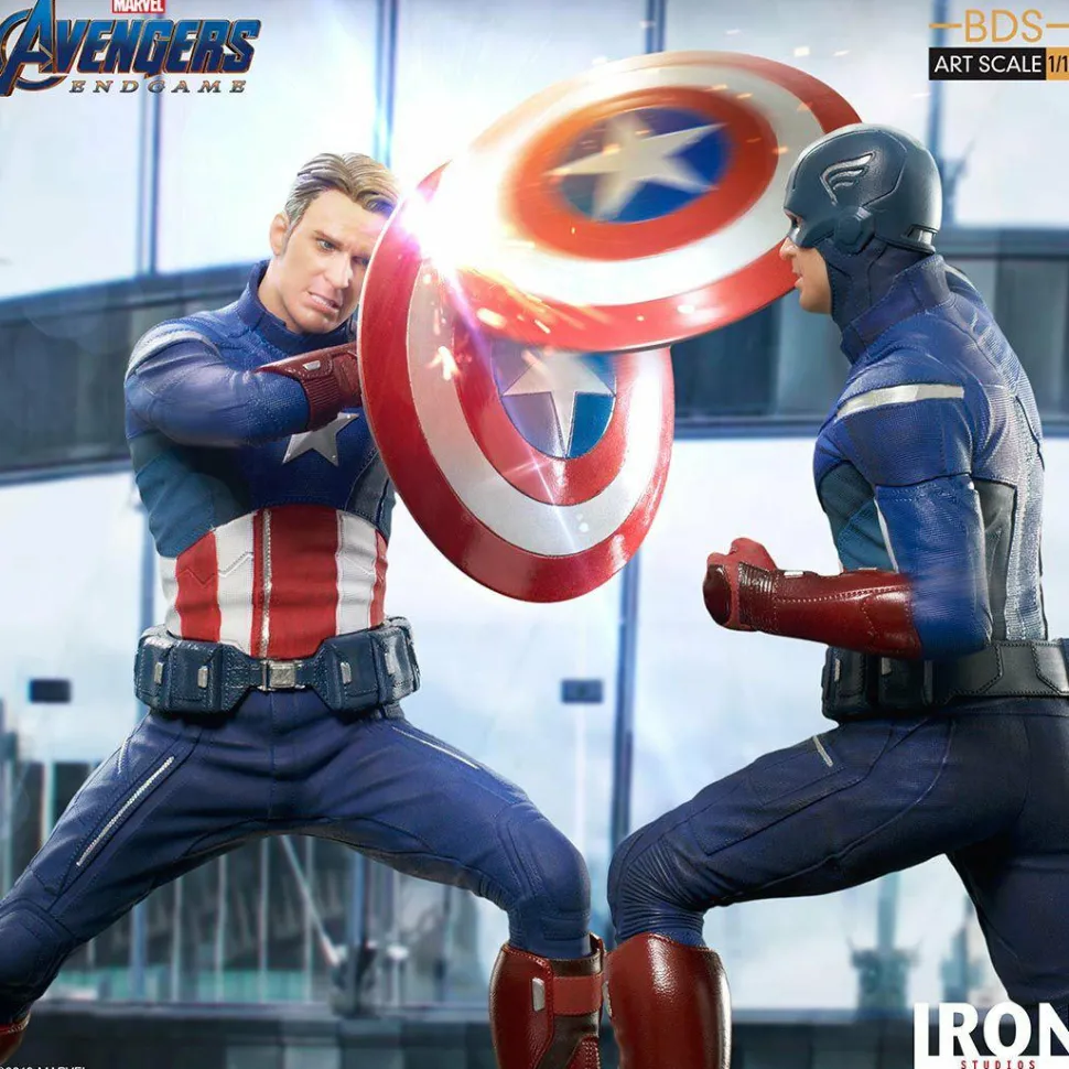 Avengers 4: Endgame - Captain America 2023 1/10th Scale Statue