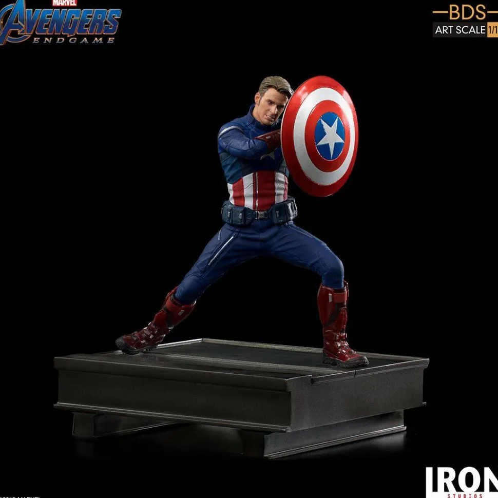 Avengers 4: Endgame - Captain America 2023 1/10th Scale Statue