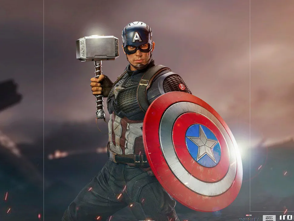 Avengers 4: Endgame - Captain America 1/4 Scale Legacy Statue