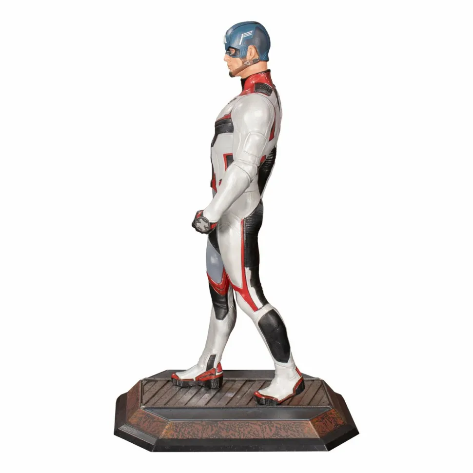 Avengers 4: Endgame - Captain America Team Suit Marvel Gallery 9” PVC Diorama Statue