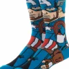 Avengers 4: Endgame - Captain America 360 Character Men’s Sock (One Size)
