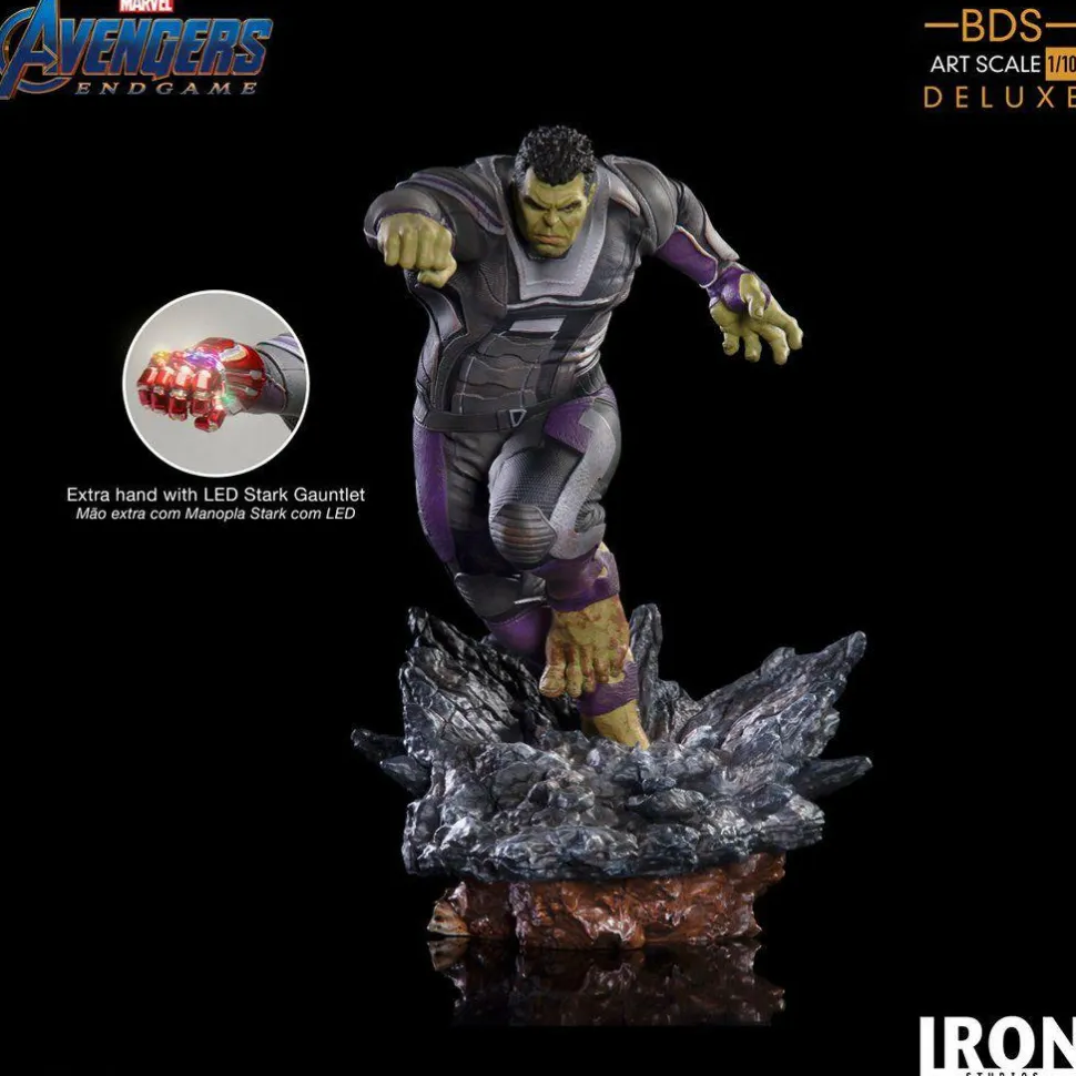 Avengers 4: Endgame - Hulk Deluxe 1/10th Scale Statue (Int Sales Only)