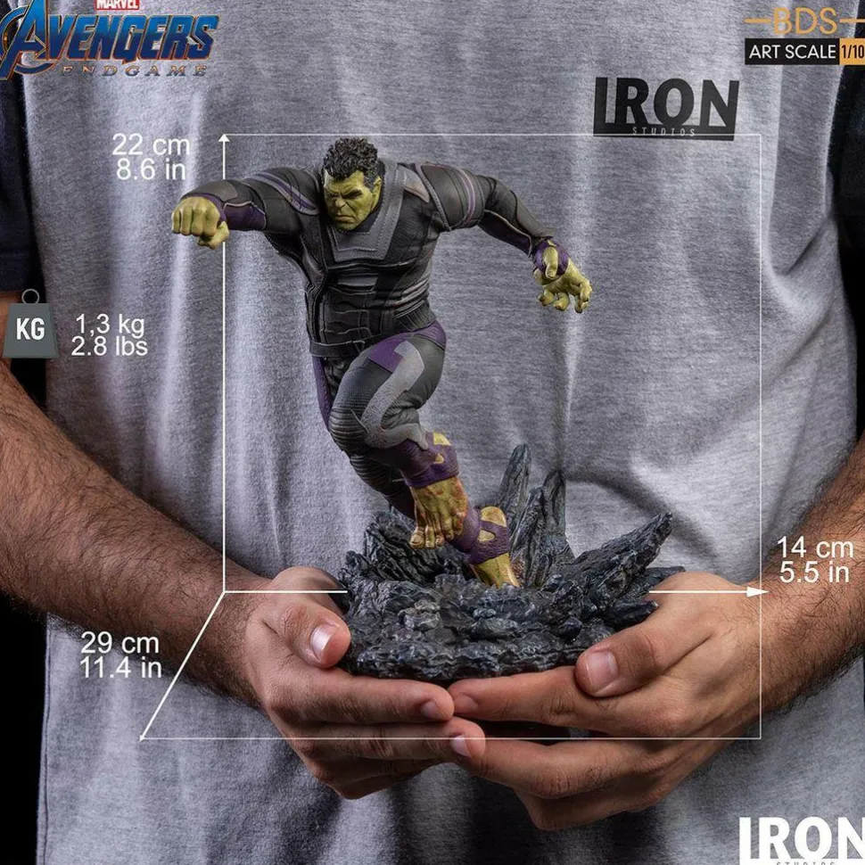 Avengers 4: Endgame - Hulk Deluxe 1/10th Scale Statue (Int Sales Only)