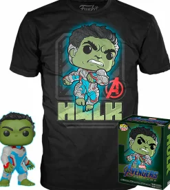 Avengers 4: Endgame - Hulk Pop! Vinyl Figure & T-Shirt Box Set