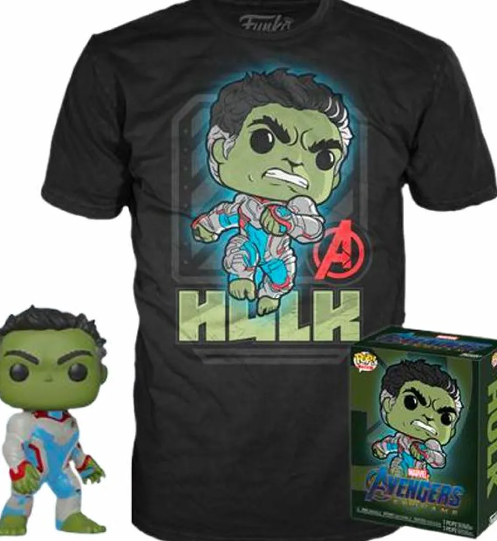 Avengers 4: Endgame - Hulk Pop! Vinyl Figure & T-Shirt Box Set