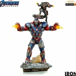 Avengers 4: Endgame - Iron Patriot & Rocket 1/10th Scale Statue