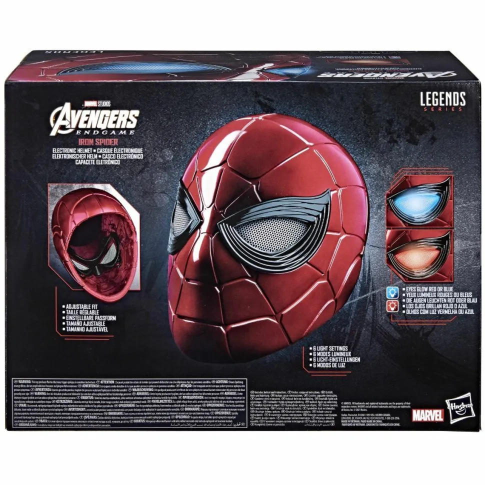 Avengers 4: Endgame - Iron Spider Marvel Legends Electronic Helmet 1:1 Scale Life Size Prop Replica