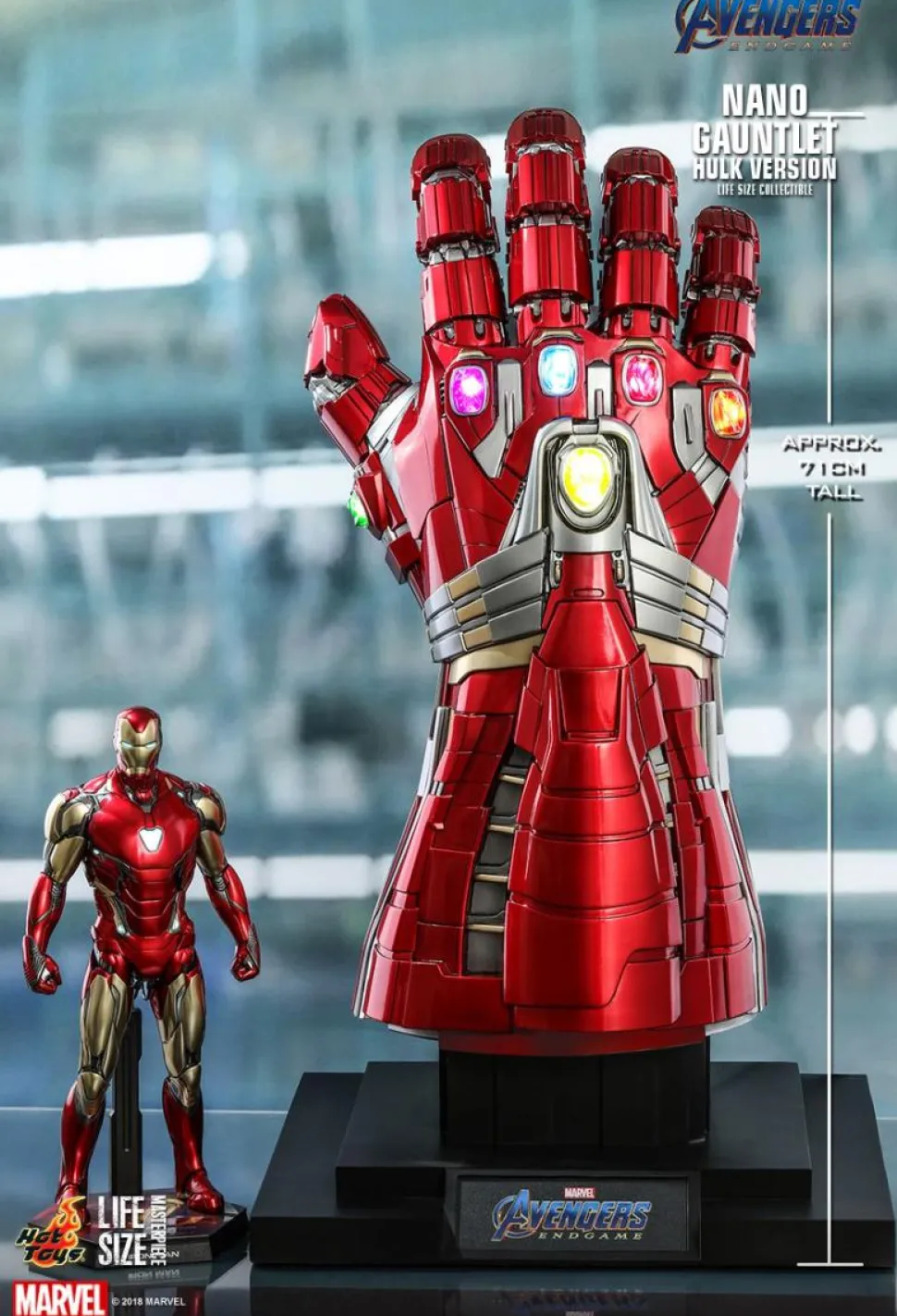 Avengers 4: Endgame - Nano Gauntlet Hulk Edition 1:1 Scale Life-Size Replica