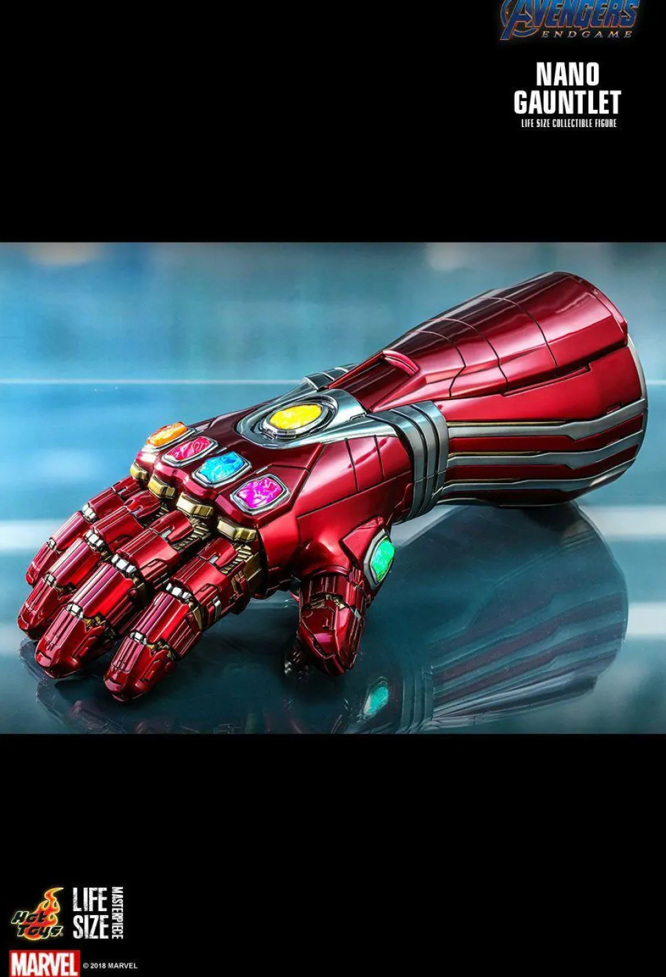 Avengers 4: Endgame - Nano Gauntlet Hot Toys 1:1 Scale Life-Size Replica