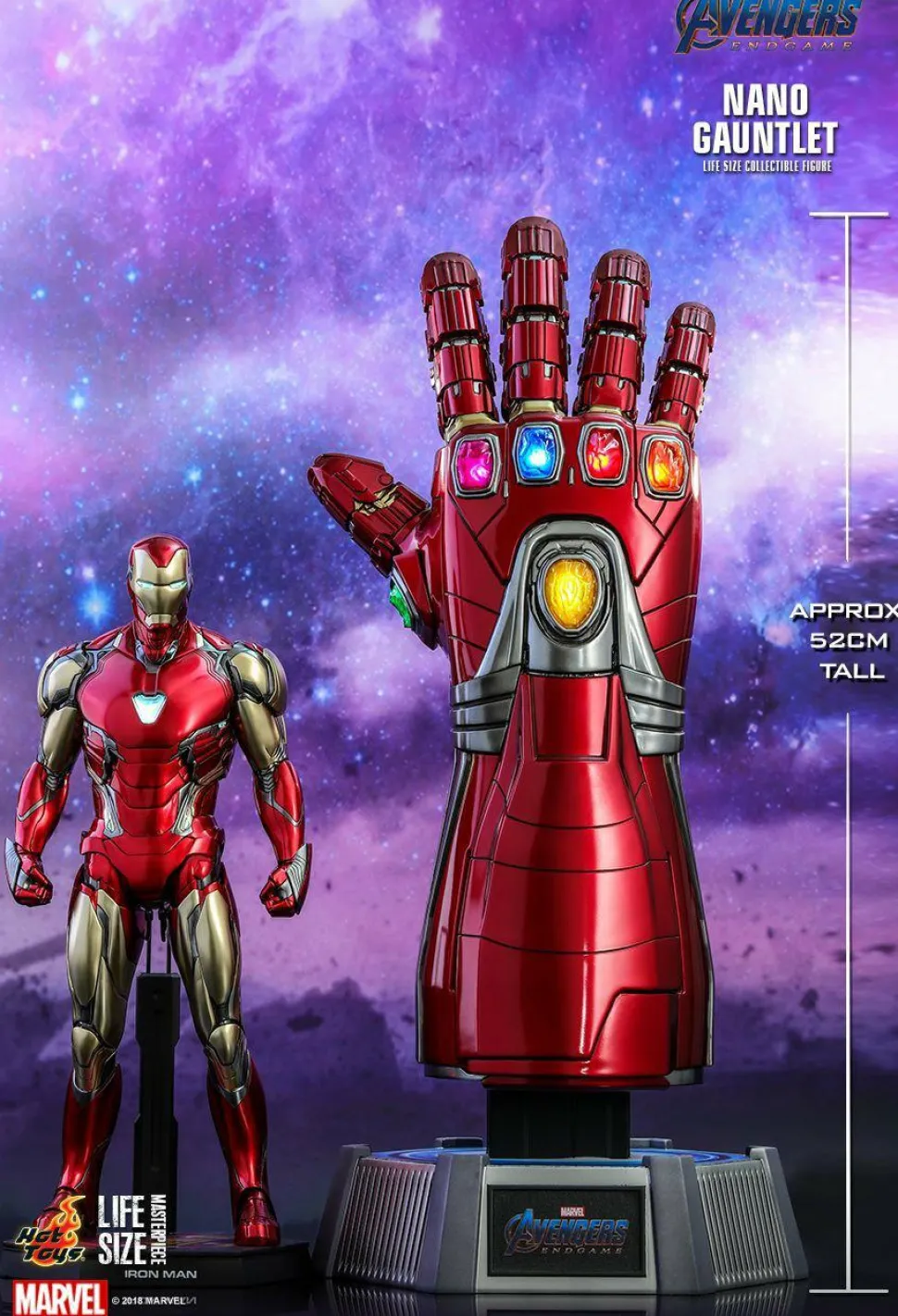 Avengers 4: Endgame - Nano Gauntlet Hot Toys 1:1 Scale Life-Size Replica