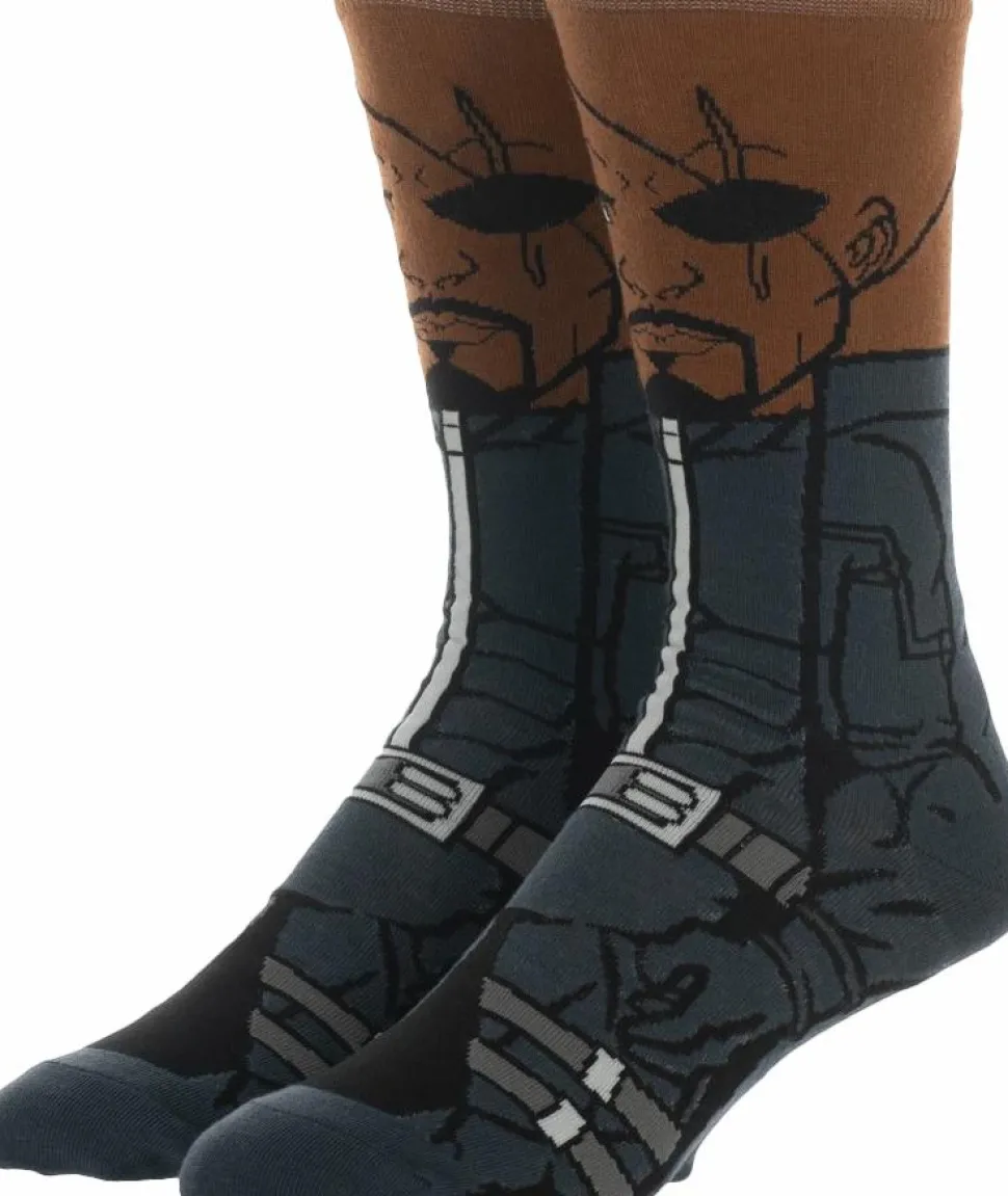 Avengers 4: Endgame - Nick Fury 360 Character Men’s Socks (One Size)