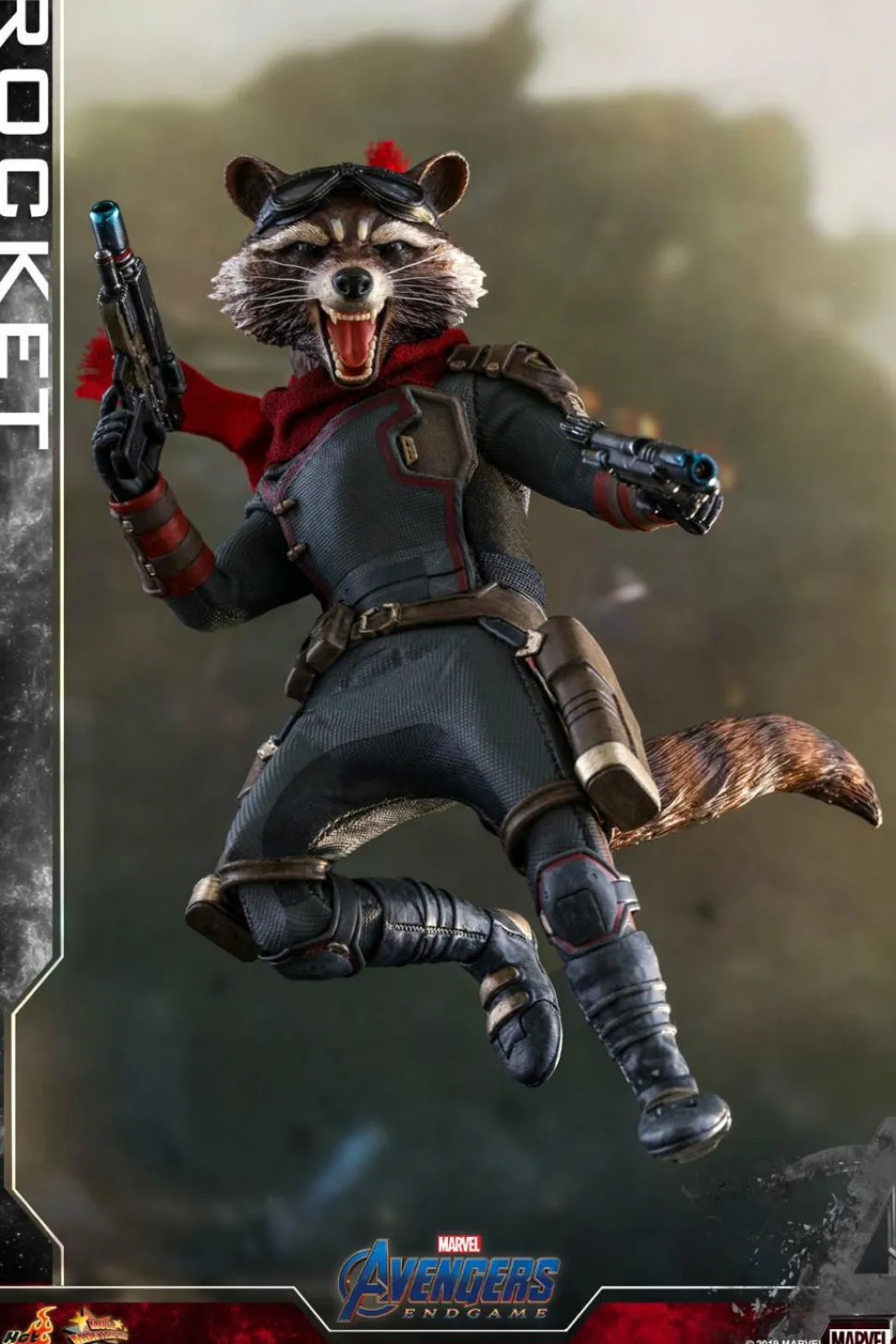 Avengers 4: Endgame - Rocket Raccoon 1/6th Scale Hot Toys Action Figure