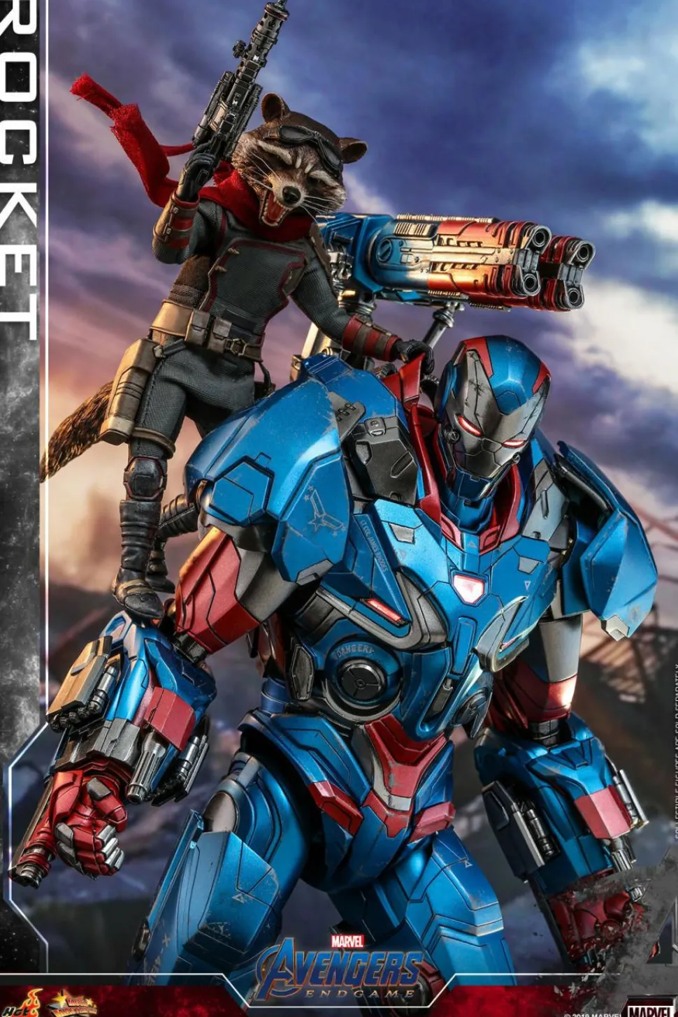 Avengers 4: Endgame - Rocket Raccoon 1/6th Scale Hot Toys Action Figure