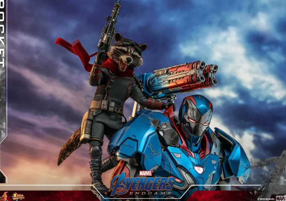 Avengers 4: Endgame - Rocket Raccoon 1/6th Scale Hot Toys Action Figure