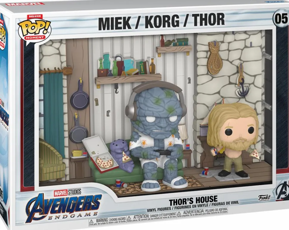 Avengers 4: Endgame - Thor’s House Deluxe Pop! Moment Vinyl Figure