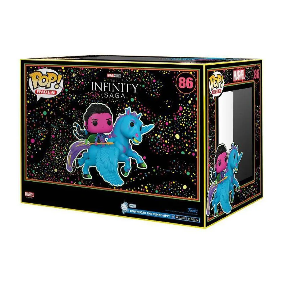 Avengers 4: Endgame - Valkyrie’s Flight Blacklight Pop! Rides Vinyl Figure