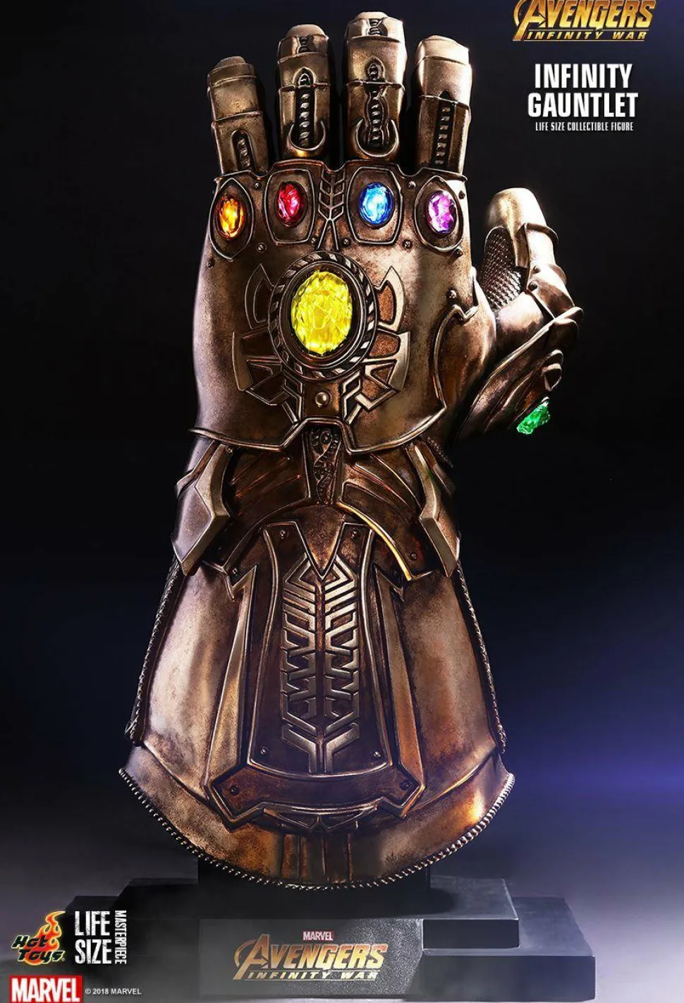 Avengers 3: Infinity War - Infinity Gauntlet 1:1 Scale Life-Size Replica