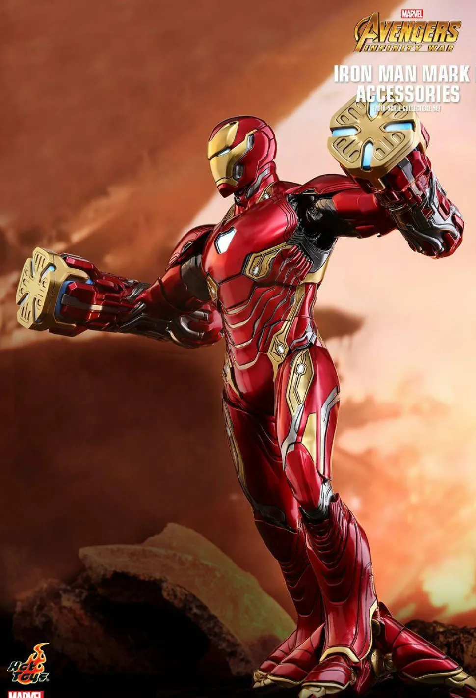 Avengers 3: Infinity War - Iron Man Mark L (50) 1/6th Scale Hot Toys Accessory Set