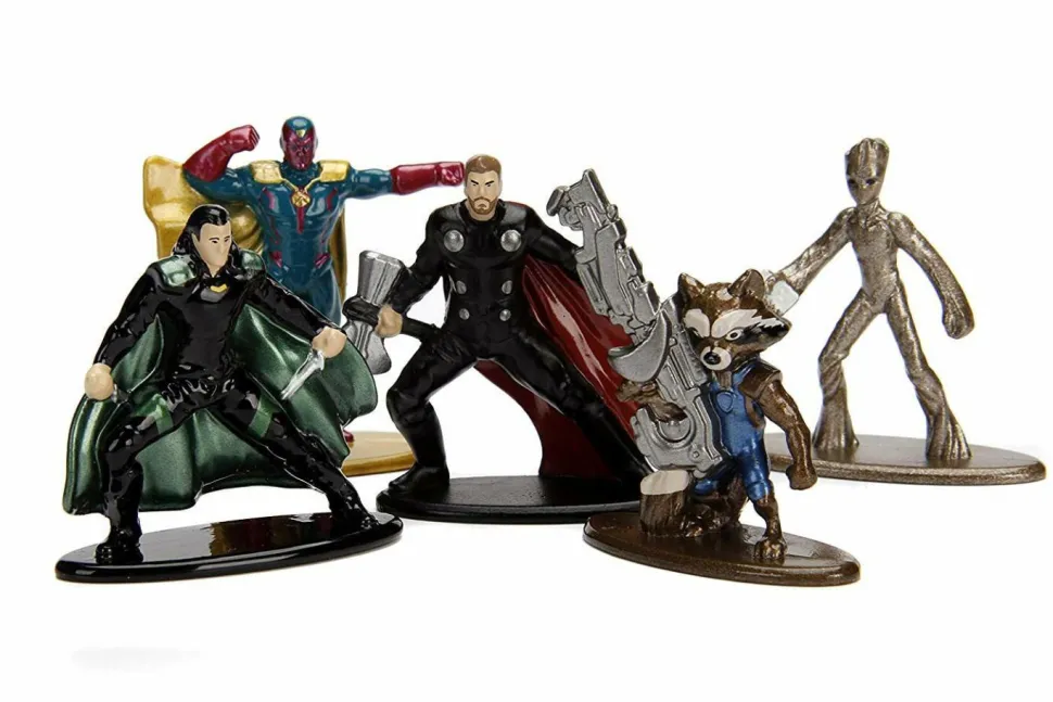 Avengers 3: Infinity War - Nano Metalfigs 2” Die-Cast Figure 5-Pack
