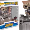Avengers 3: Infinity War - Rocket Raccoon in Guardian’s Ship Diorama Deluxe Pop! Vinyl Figure