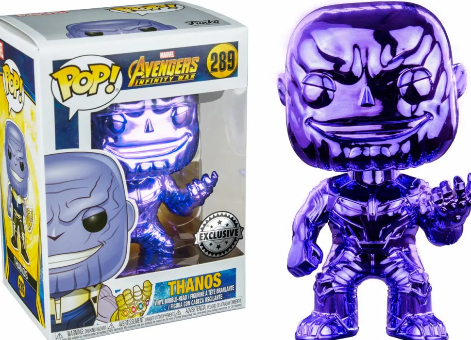 Avengers 3: Infinity War - Triple Chrome Pop! Vinyl Bundle (Set of 3) (2018 Event Exclusive)