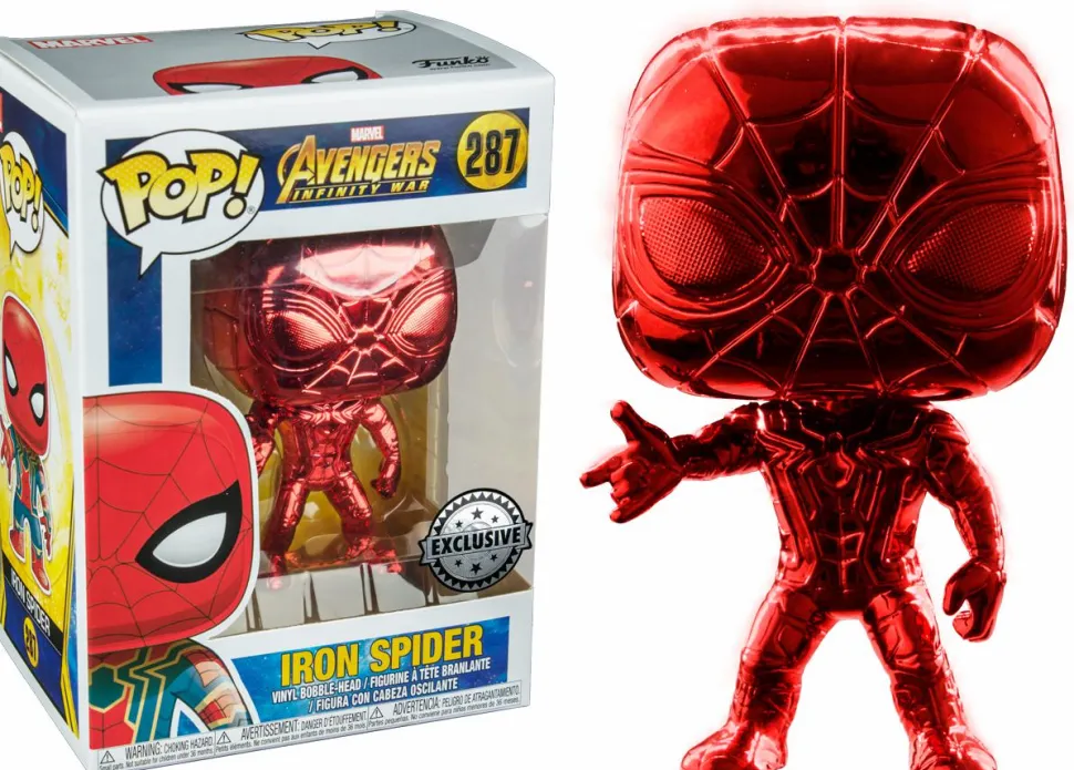 Avengers 3: Infinity War - Triple Chrome Pop! Vinyl Bundle (Set of 3) (2018 Event Exclusive)