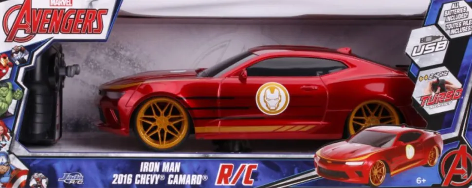 Avengers - Iron Man 2016 Chevrolet Camaro 1/16th Scale R/C Remote Control Vehicle Replica
