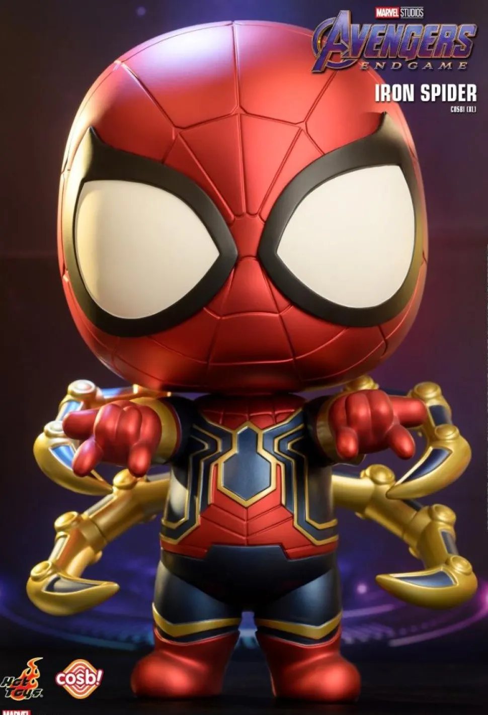Avengers: Endgame - Iron Spider Cosbaby (XL) Hot Toys Figure