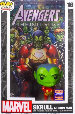 Avengers: The Initiative - Skrull As Iron Man Issue #15 Pop! Comic Covers Vinyl Figure (2023 Wondrous Convention Exclusive)