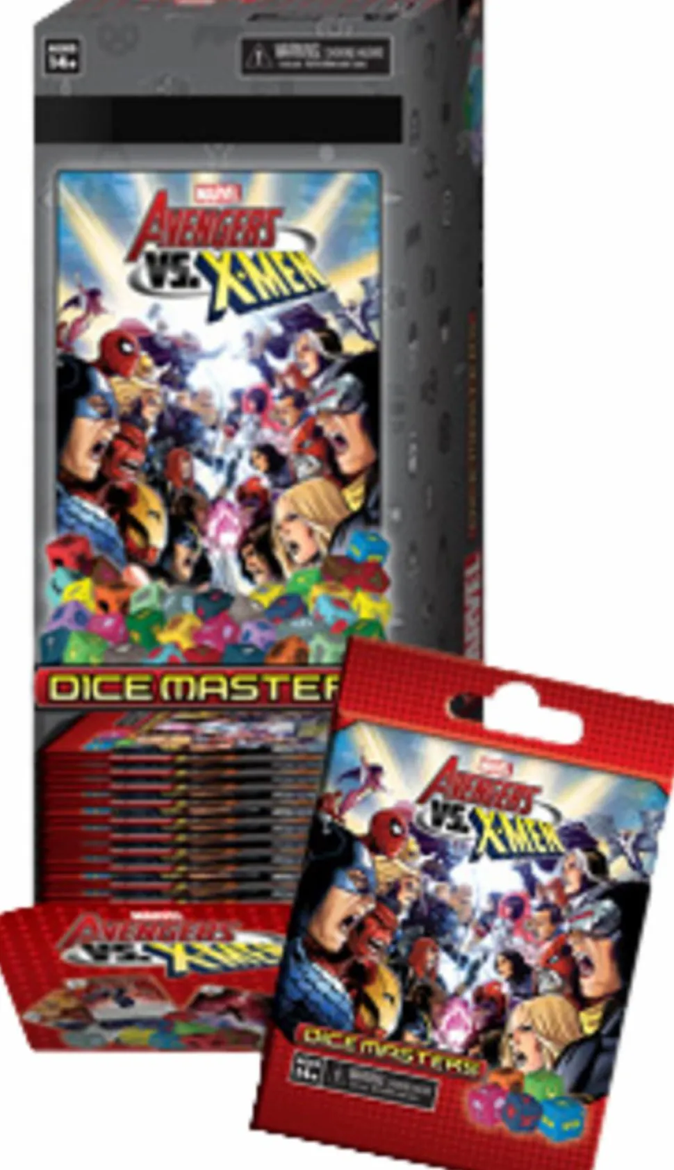 Avengers vs X-Men - Dice Building Game Box (60 Packs)