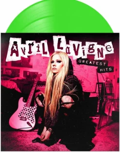 Avril Lavigne - Greatest Hits 2xLP Vinyl Record (Neon Green Coloured Vinyl)