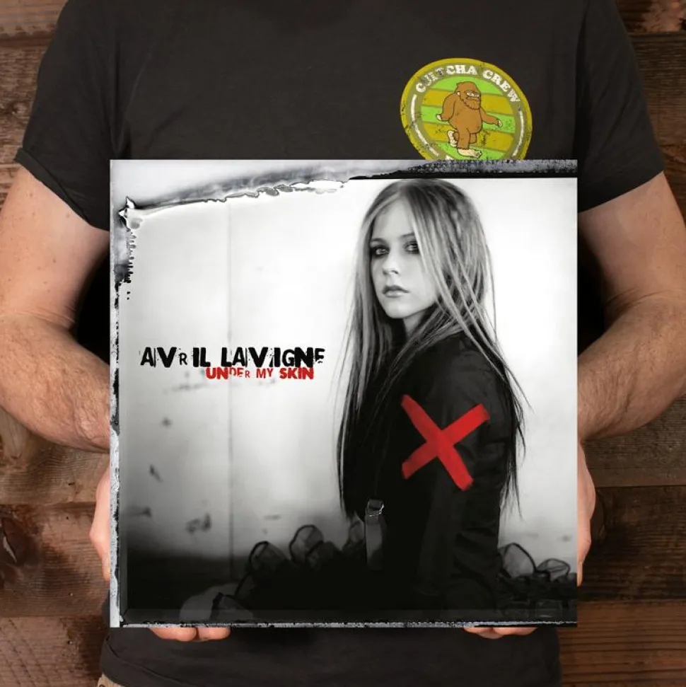 Avril Lavigne - Under My Skin LP Vinyl Record (Grey + Black Marble Vinyl)