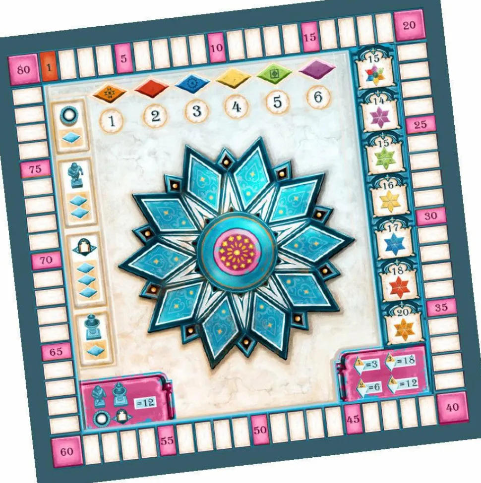 Azul - Summer Pavilion: Glazed Pavilion Board Game Expansion