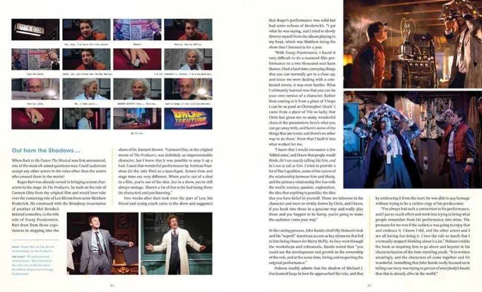 Back to the Future - Creating Back to the Future: The Musical Hardcover Book