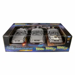 Back to the Future - DeLorean 1/24th Die-Cast Trilogy (Set of 3)