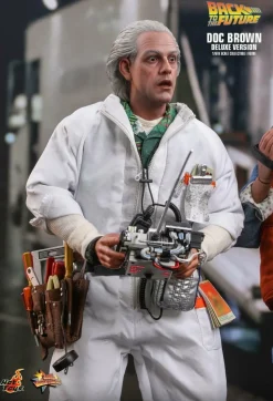 Back to the Future - Doc Brown Deluxe 1/6th Scale Hot Toys Action Figure