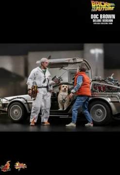 Back to the Future - Doc Brown Deluxe 1/6th Scale Hot Toys Action Figure