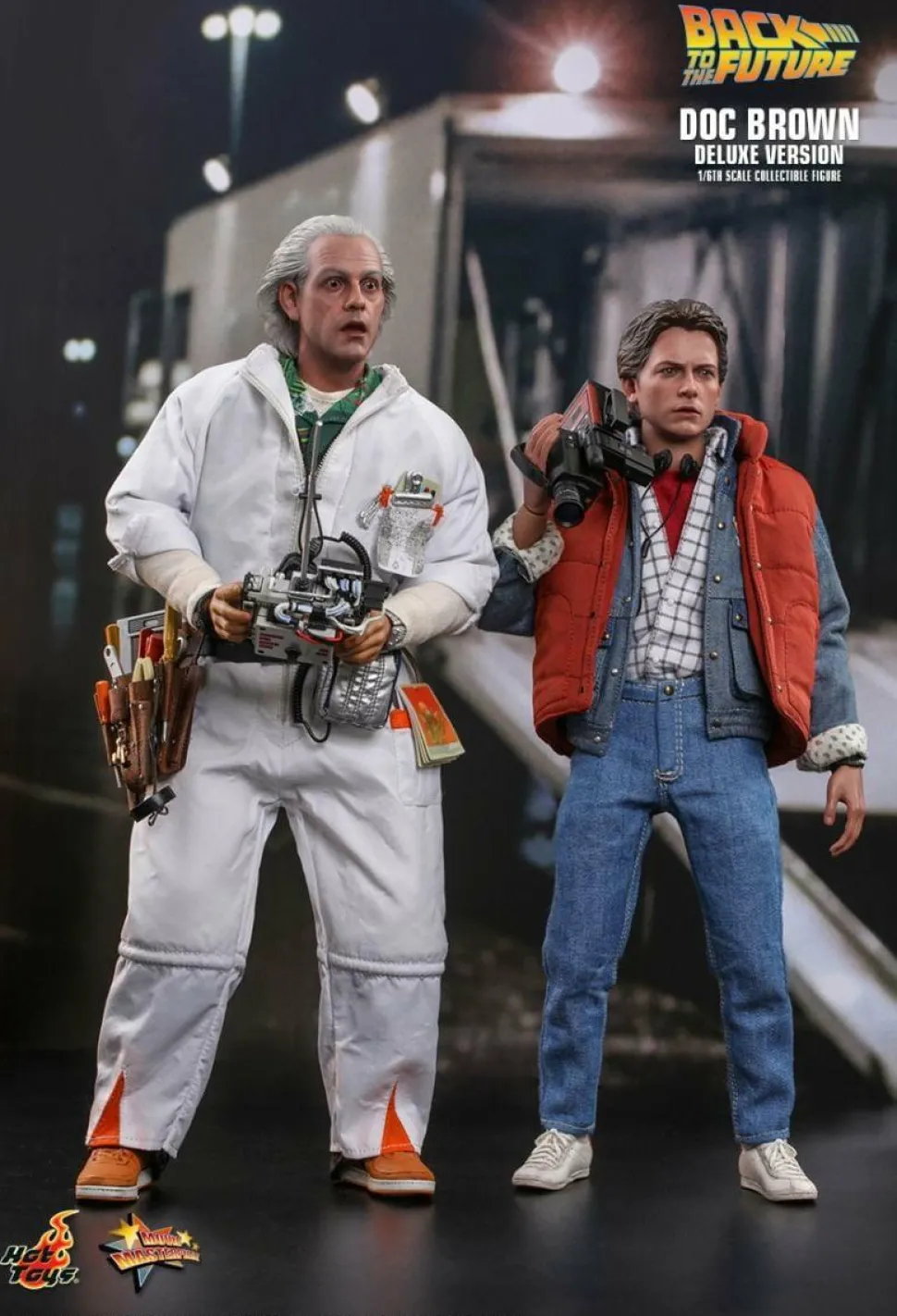 Back to the Future - Doc Brown Deluxe 1/6th Scale Hot Toys Action Figure