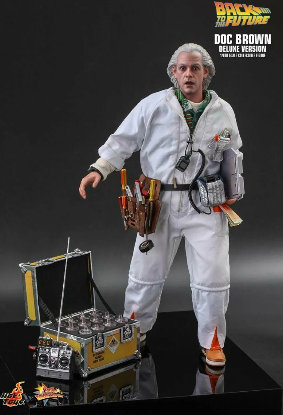 Back to the Future - Doc Brown Deluxe 1/6th Scale Hot Toys Action Figure