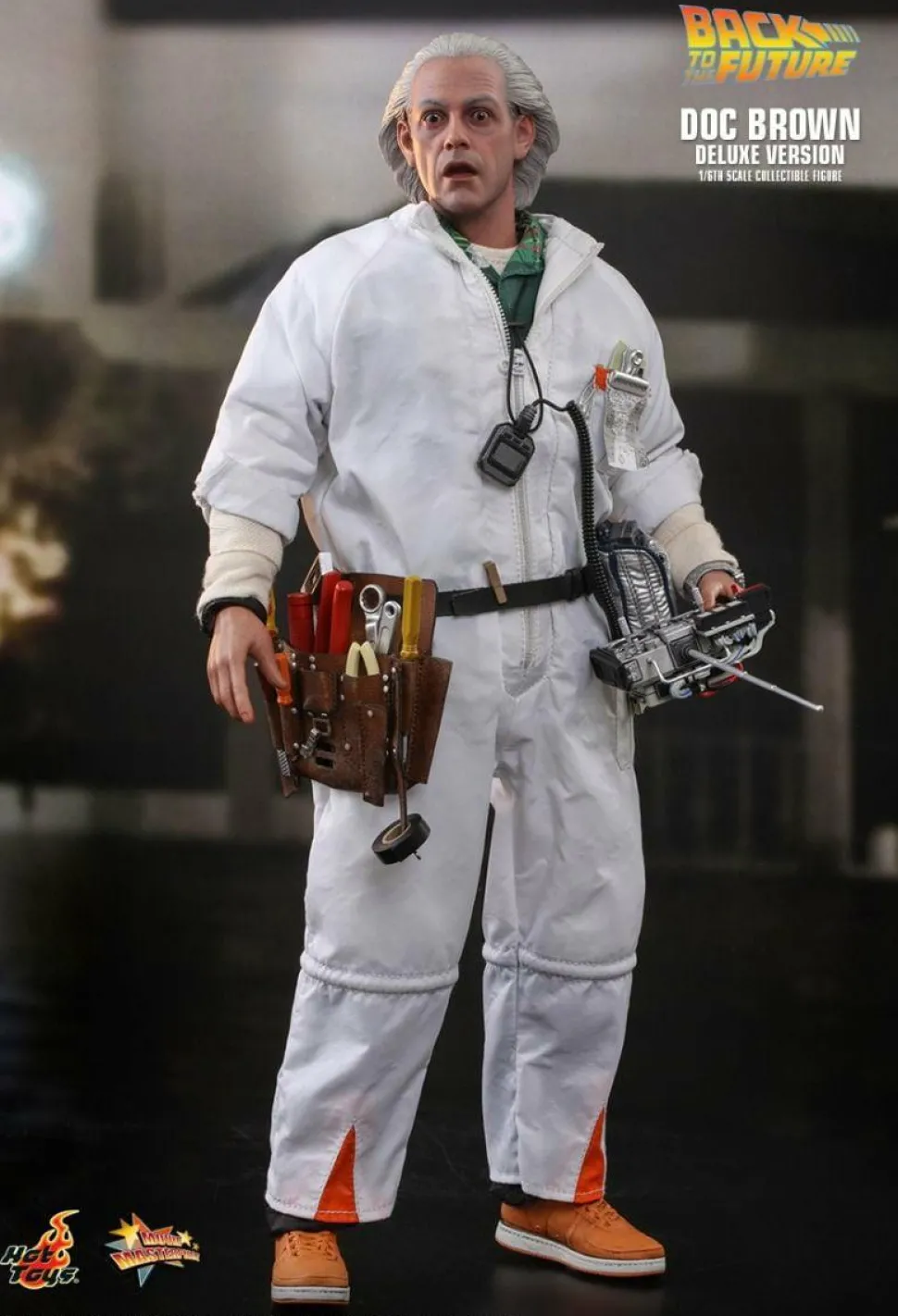 Back to the Future - Doc Brown Deluxe 1/6th Scale Hot Toys Action Figure