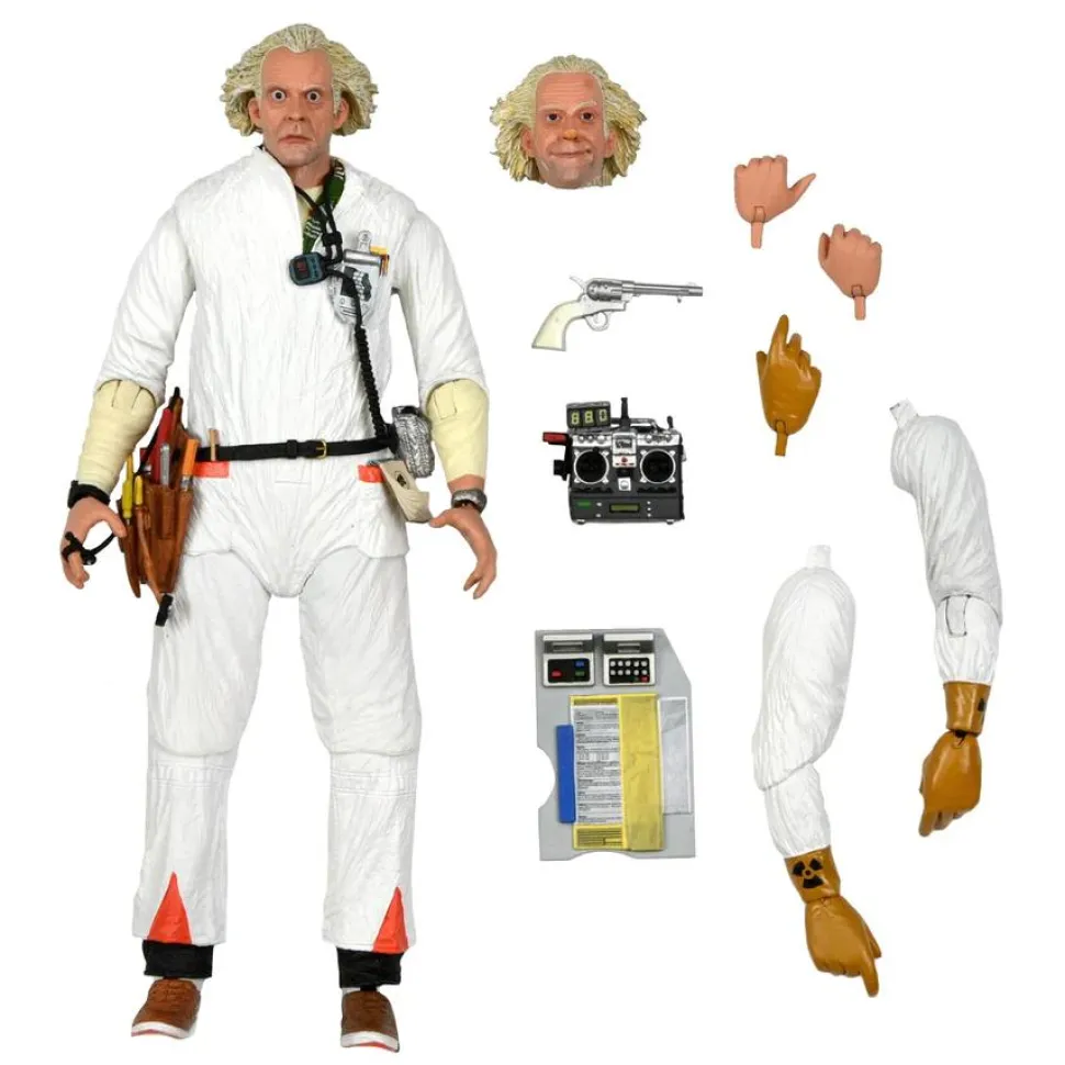 Back to the Future - Doc Brown (Hazmat Suit) Ultimate 7" Scale Action Figure