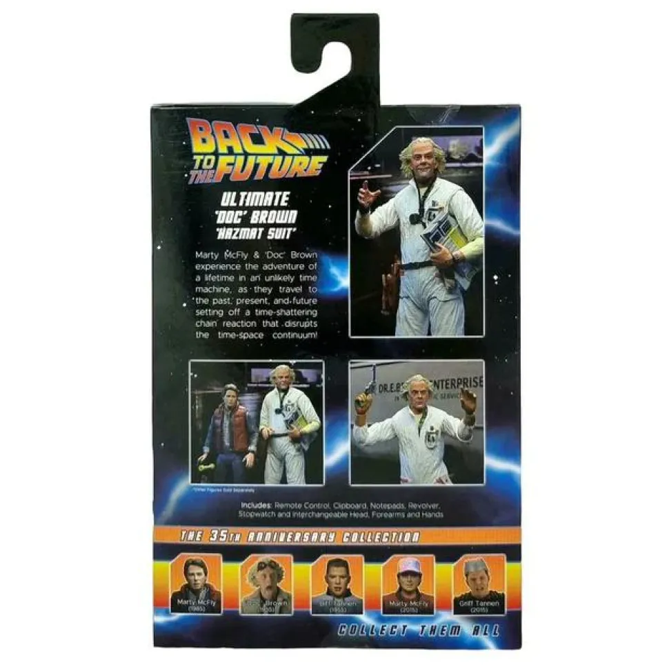 Back to the Future - Doc Brown (Hazmat Suit) Ultimate 7" Scale Action Figure