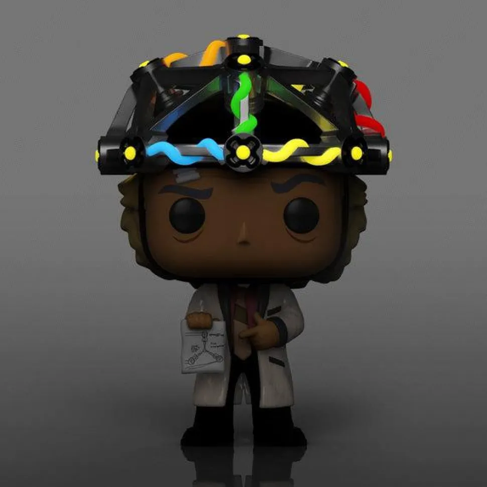 Back to the Future - Doc with Helmet Pop! Vinyl Figure & T-Shirt Box Set