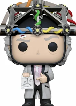 Back To The Future - Dr. Emmett Brown with Helmet Pop! Vinyl Figure