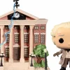 Back To The Future - Dr. Emmett Brown with Clock Tower Pop! Town Vinyl Figure