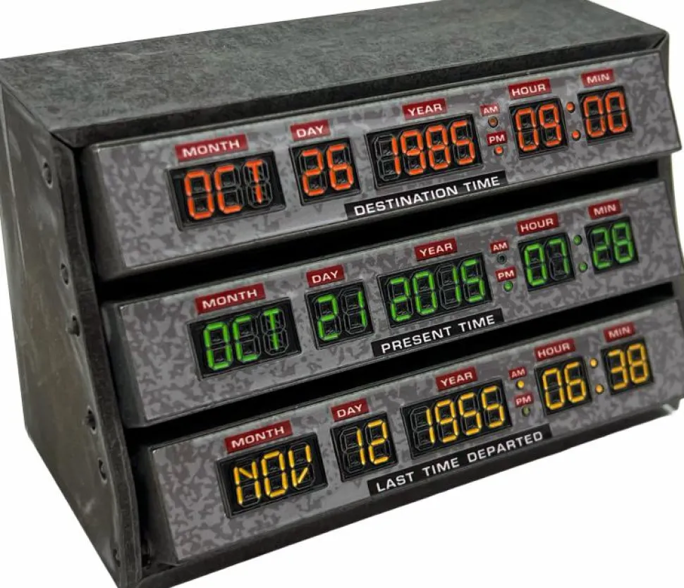 Back to the Future - Time Circuits Scaled Prop Replica