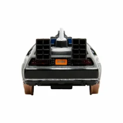 Back to the Future III - DeLorean Time Machine (Train Wheel Version) Hollywood Rides 1/32 Scale Die-Cast Vehicle Replica